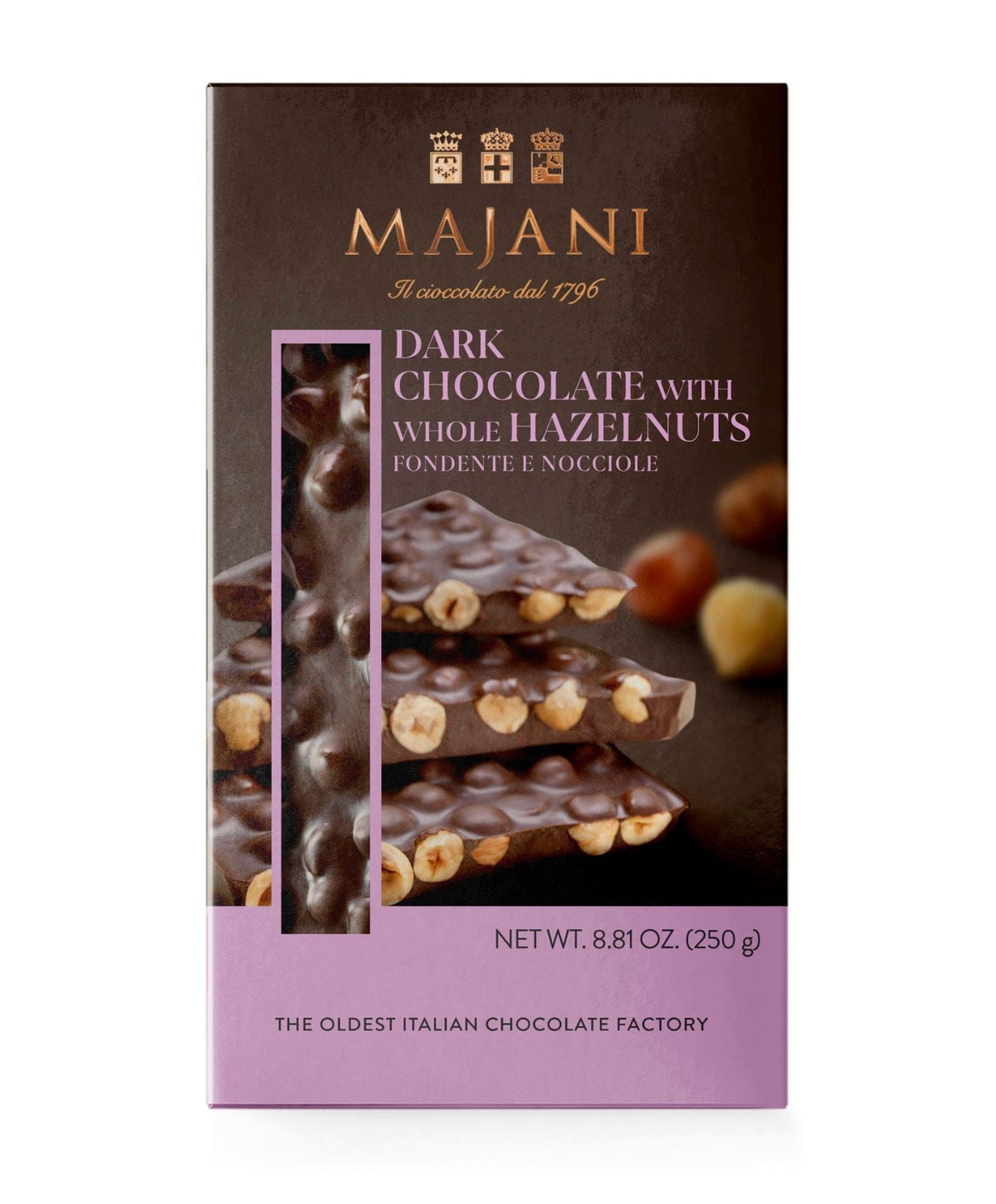 Snap Collection: Dark Chocolate & Whole Hazelnuts 250g (Only available as an add-on) - Candy & Chocolate - Preserved Flowers & Fresh Flower Florist Gift Store