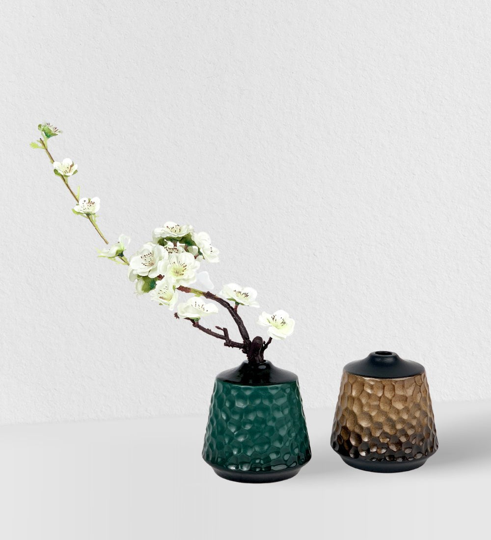 Spring Blossom - emerald pot - Gifting plant - Tumbleweed Plants - Online Plant Delivery Singapore