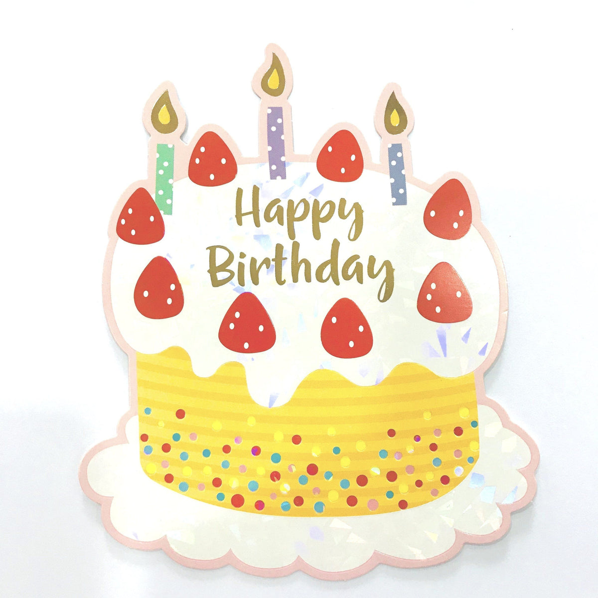Strawberry Birthday Cake - Add Ons - Preserved Flowers & Fresh Flower Florist Gift Store
