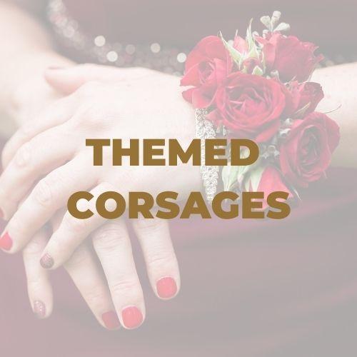 Themed Corsages - Bridal Flower - Single - Preserved Flowers & Fresh Flower Florist Gift Store